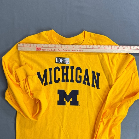 Brand anew Michigan 100% cotton Long Sleeve Shirt Size S Unisex - Picture 9 of 11